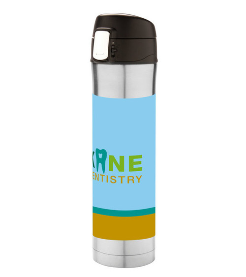 Thermosflasche doppelwanding mit verriegelbarem Deckel EASY LOCK 450 ml