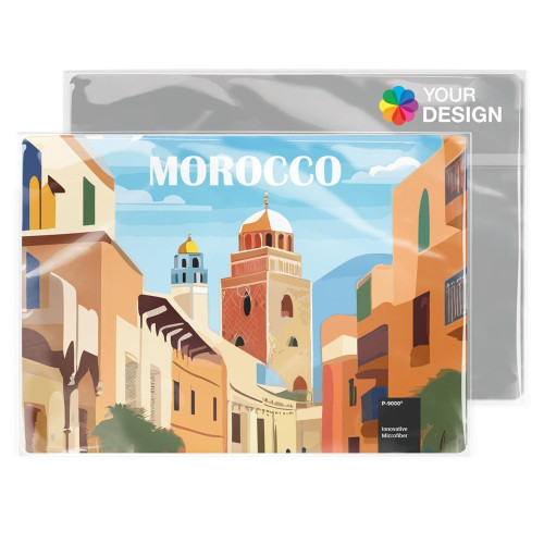 LapKoser® Tapis pour ordinateur portable 3-en-1 avec carte d'insertion personnalisée, Forfait Tout Compris