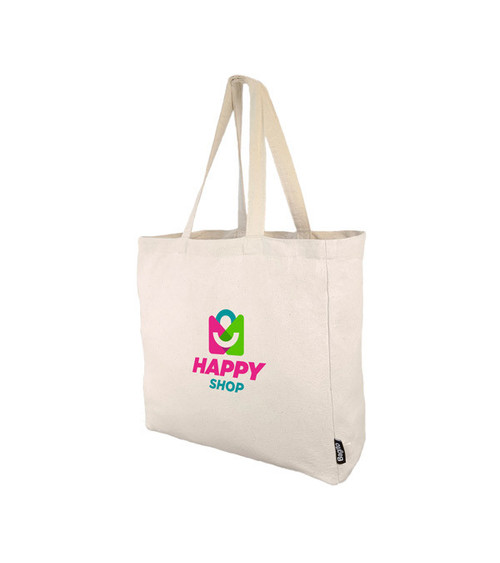 Bagito Premium Bio-Baumwolltasche - Digitaltransferdruck (Full Color)