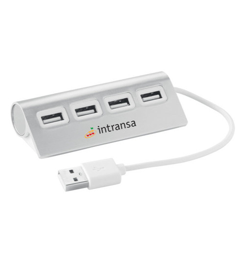 USB-Hub 2.0 mit 4 Ports ALUHUB