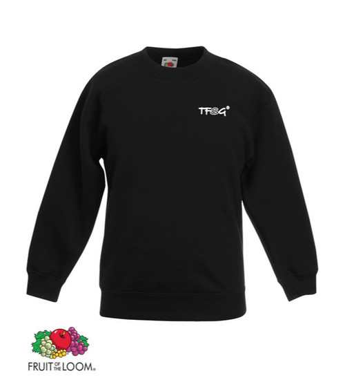 Fruit of the Loom Sweatshirt Kinder 280 g/m² - bestickt