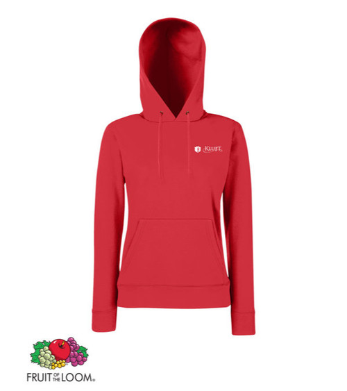 Fruit of the Loom Kapuzensweater Damen 280 g/m² - bedruckt