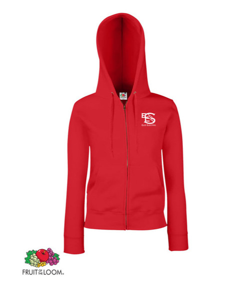 Fruit of the Loom Kapuzensweatjacke Damen 280 g/m²