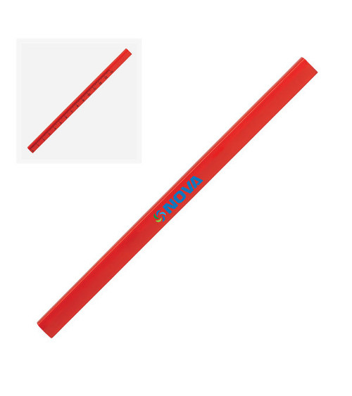 Zimmermannsbleistift mit Lineal