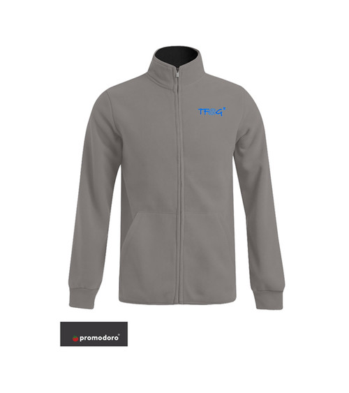 Promodoro Fleecejacke Herren - bestickt