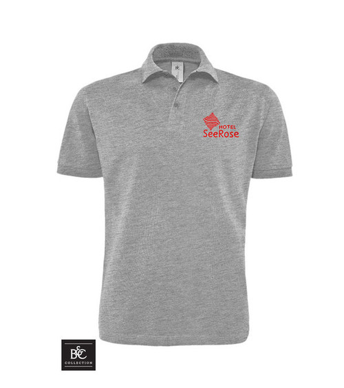 B&C Poloshirt Herren 230 g/m² - bestickt