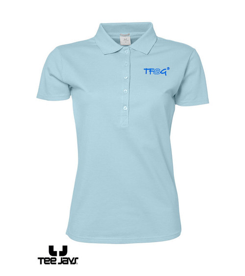 Tee Jays Stretch Poloshirt Damen 215 g/m² - bestickt