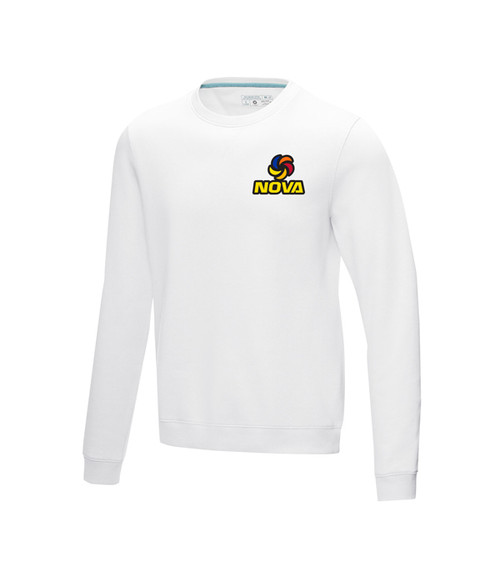 Pullover JASPER aus GOTS- und GRS-zertifiziertem Bio-Material - bedruckt