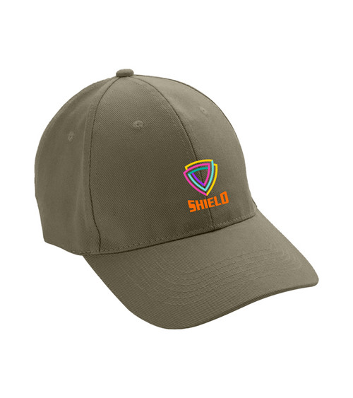 Impact 6-Panel-Kappe aus 280gr recycelter Baumwolle mit AWARE® Tracer global au