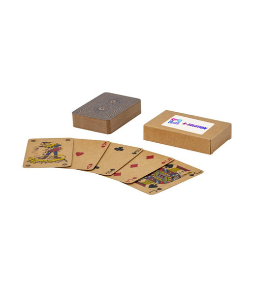 Kartenspiel aus ACE Kraft Papier