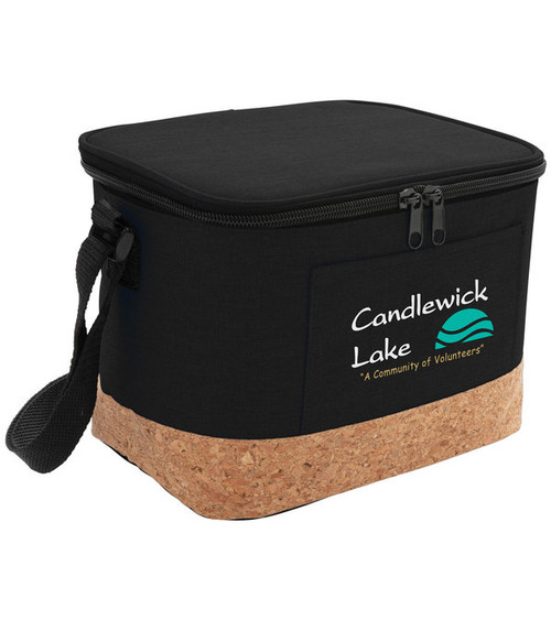 Kühltasche mit Korkdetails TWO-TONE