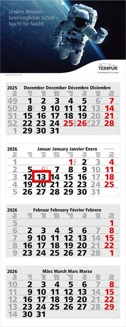 Calendrier 4 mois Forum Light 4 Bestseller (Multi-blocs)