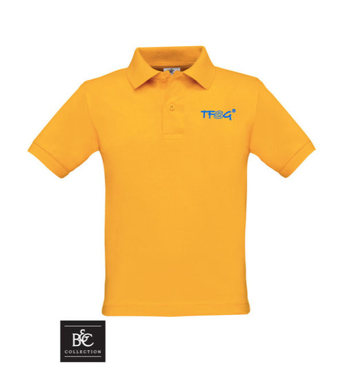 B&C Poloshirt Kinder 180 g/m² - bestickt