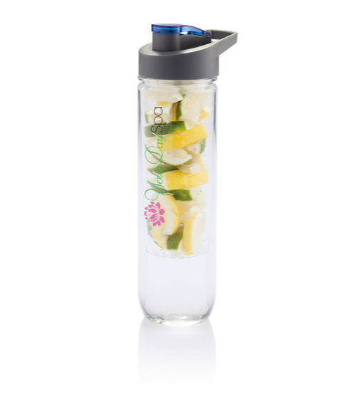 Trinkflasche mit Fruchteinsatz 800 ml