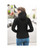 B&C Softshelljacke mit Kapuze Damen - bestickt