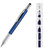 7 Funktionen Kugelschreiber mit Stylus