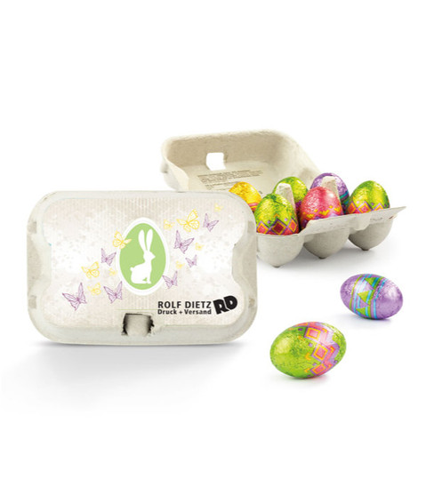 Schoko-Eier 6er-Pack