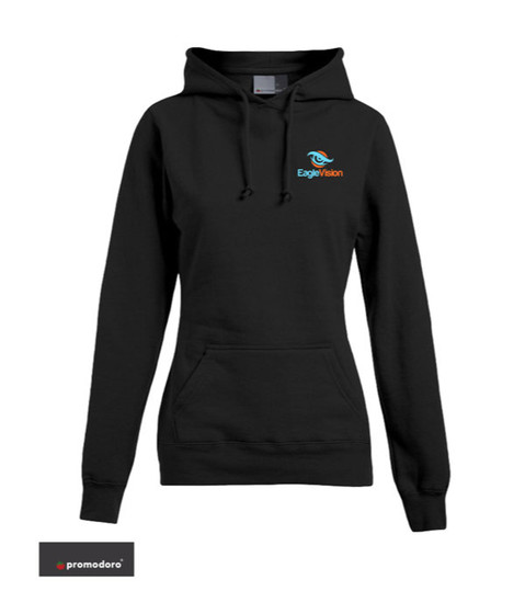 Sweat à capuche Promodoro femme 80/20  280 g/m² - imprimé