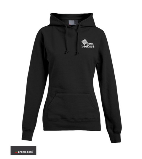 Sweat à capuche Promodoro femme 80/20  280 g/m² - brodé