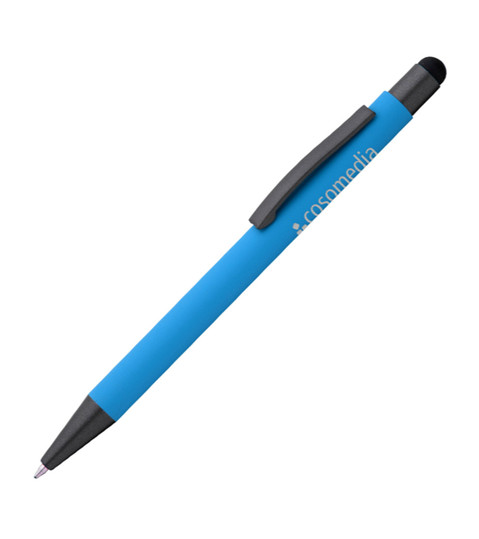 Hoban Soft-Touch Kugelschreiber aus Metall mit Stylus