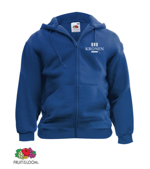 Sweat zippé à capuche Fruit of the Loom 280 g/m² - imprimé