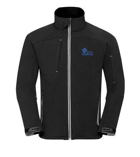 RUSSELL Softshelljacke Bionic Herren - bestickt