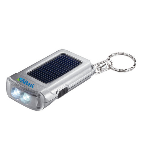 Porte-clés avec lampe-torche solaire