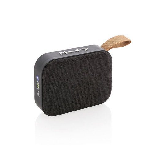 Enceinte recouverte de tissu