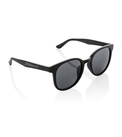 Lunettes de soleil en fibre de paille