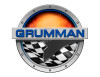 Grumman Racing Boat Round Sticker - Name Plate