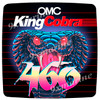 OMC King Cobra Flame Arrestor Sticker 460