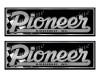 Pioneer Classic Racing 10" long Stickers