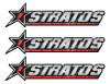 3 Stratos Boat Stickers Designer Replica of original