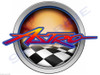 Astro Customize-able Boat Racing Round Sticker 7" Diameter