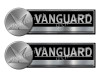 2 Vanguard Classic Stickers - 10" long each