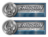 Two Ericson Yachts Stickers for Boat Restoration - 10" long each