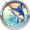 Marlin Round Sticker for Mako, Boston Whaler, Pro Line, Robalo & Center Console