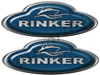 Rinker Boat Oval Sticker Set