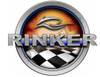 Rinker Racing Boat Round Sticker