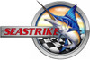 Single Seastrike 10"X7" Round Marlin Sticker