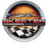 Skeeter round sticker. Remastered 7"X 7"