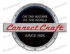 One Black Correct Craft Boat Designer Sticker Remastered