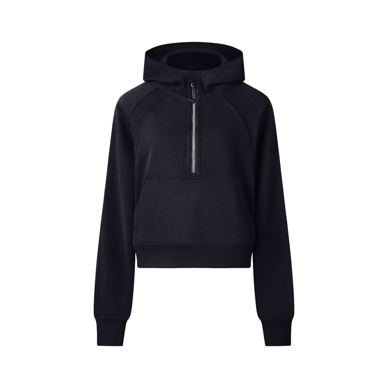 Cropped Half-Zip Hoodie #260326PODUB0037 (Back Design)