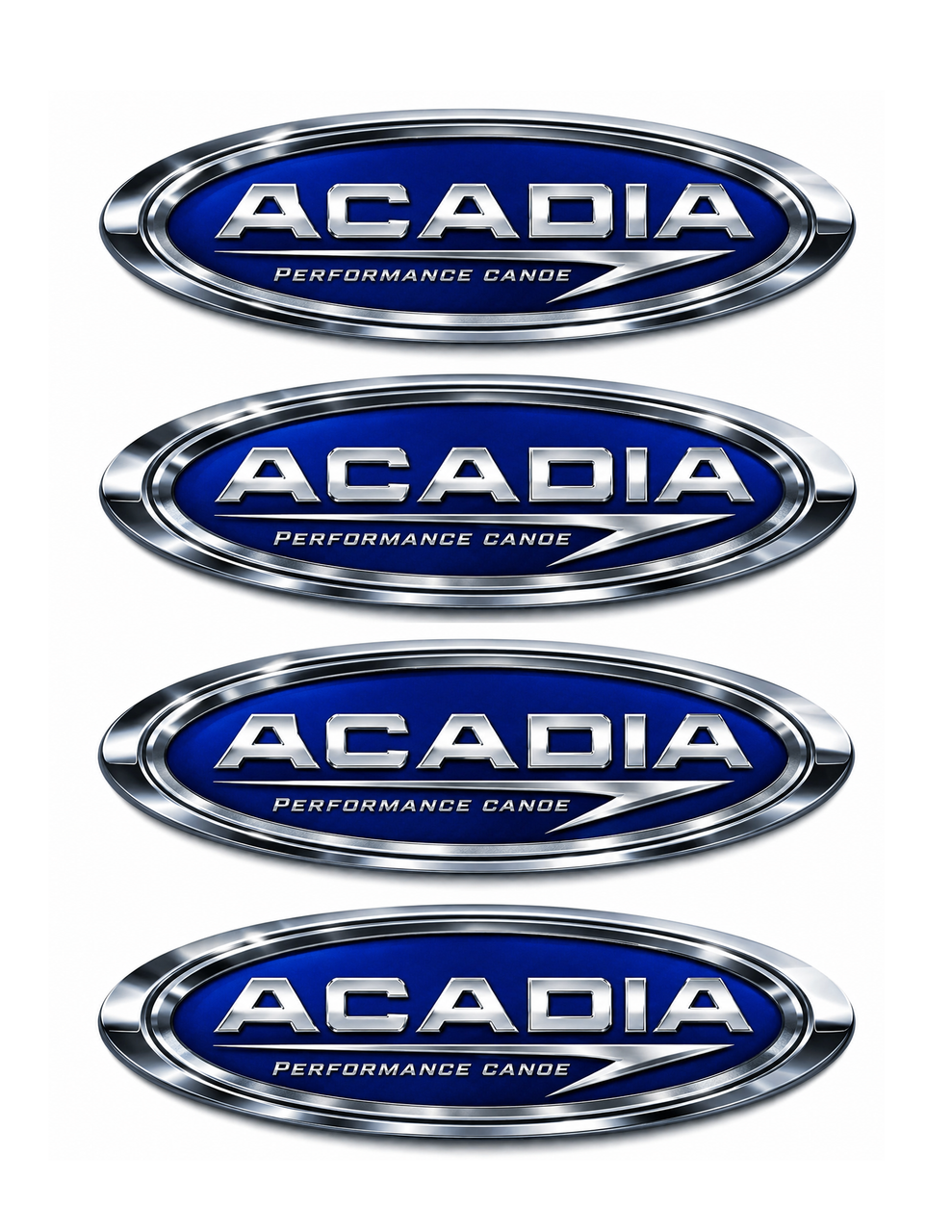 Acadia Canoe Remastered Sticker Set For Restoration Project