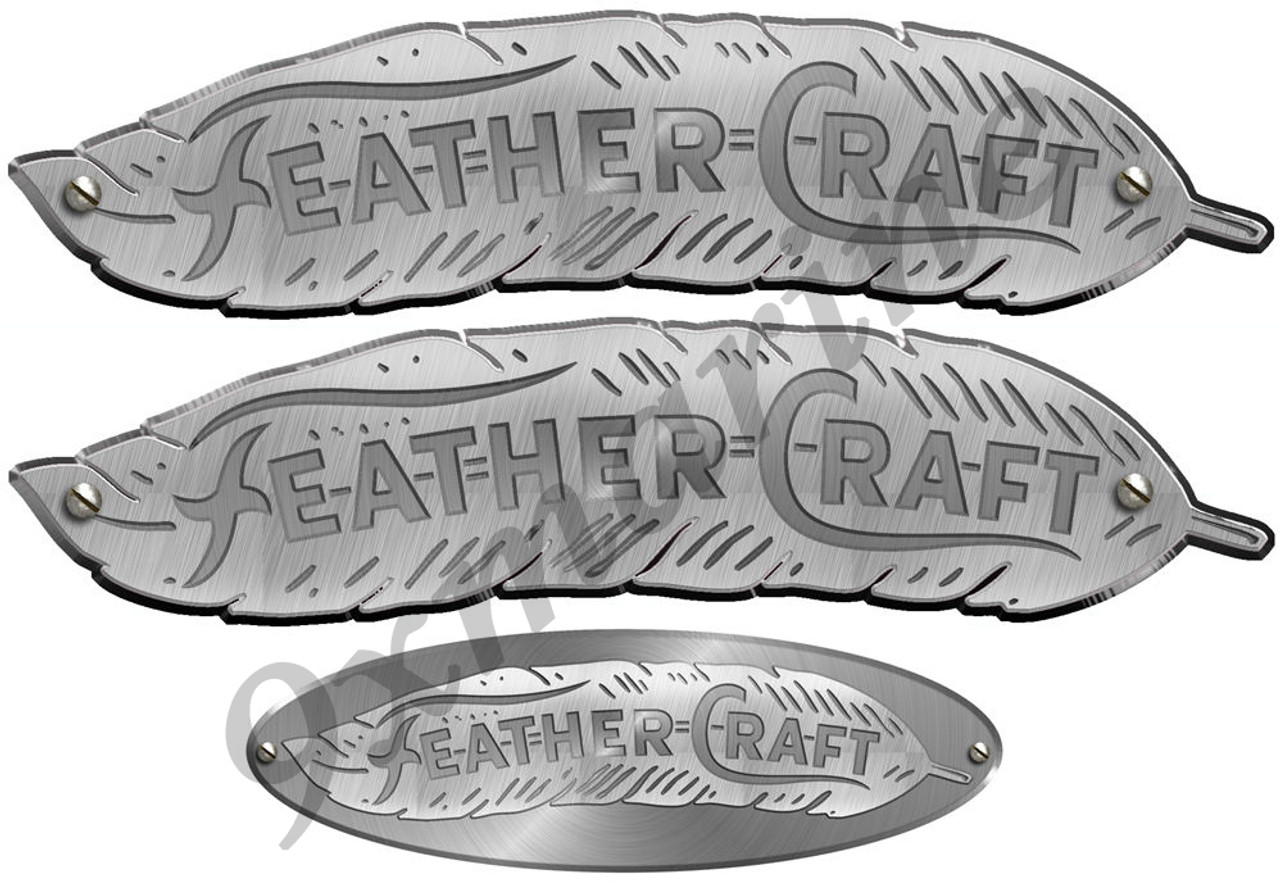 Three Feather Craft Vinyl Sticker Set