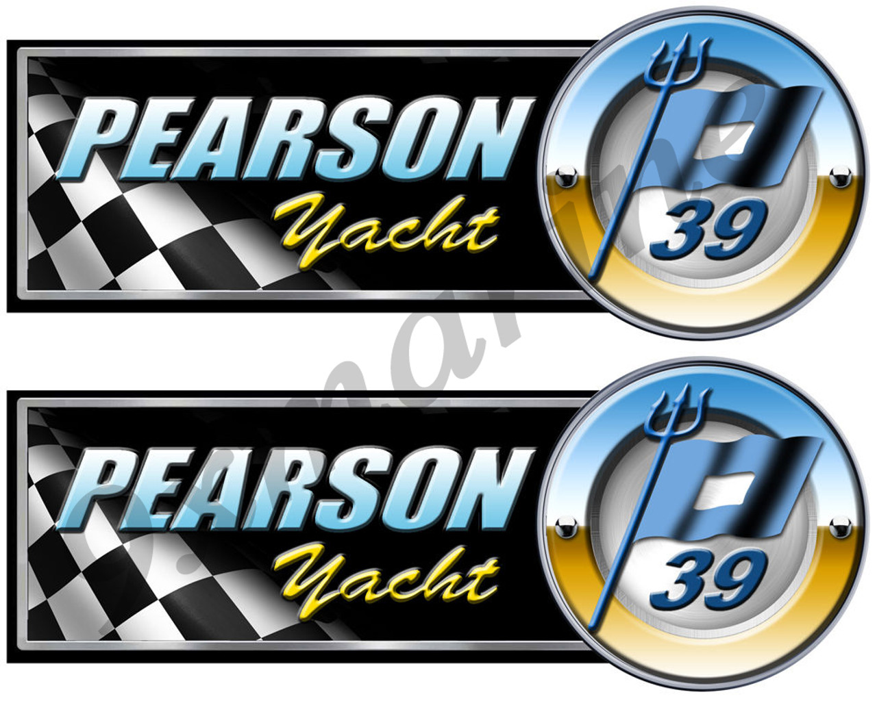 Two Pearson Designer Classic Sticker Set - The model number of your choice