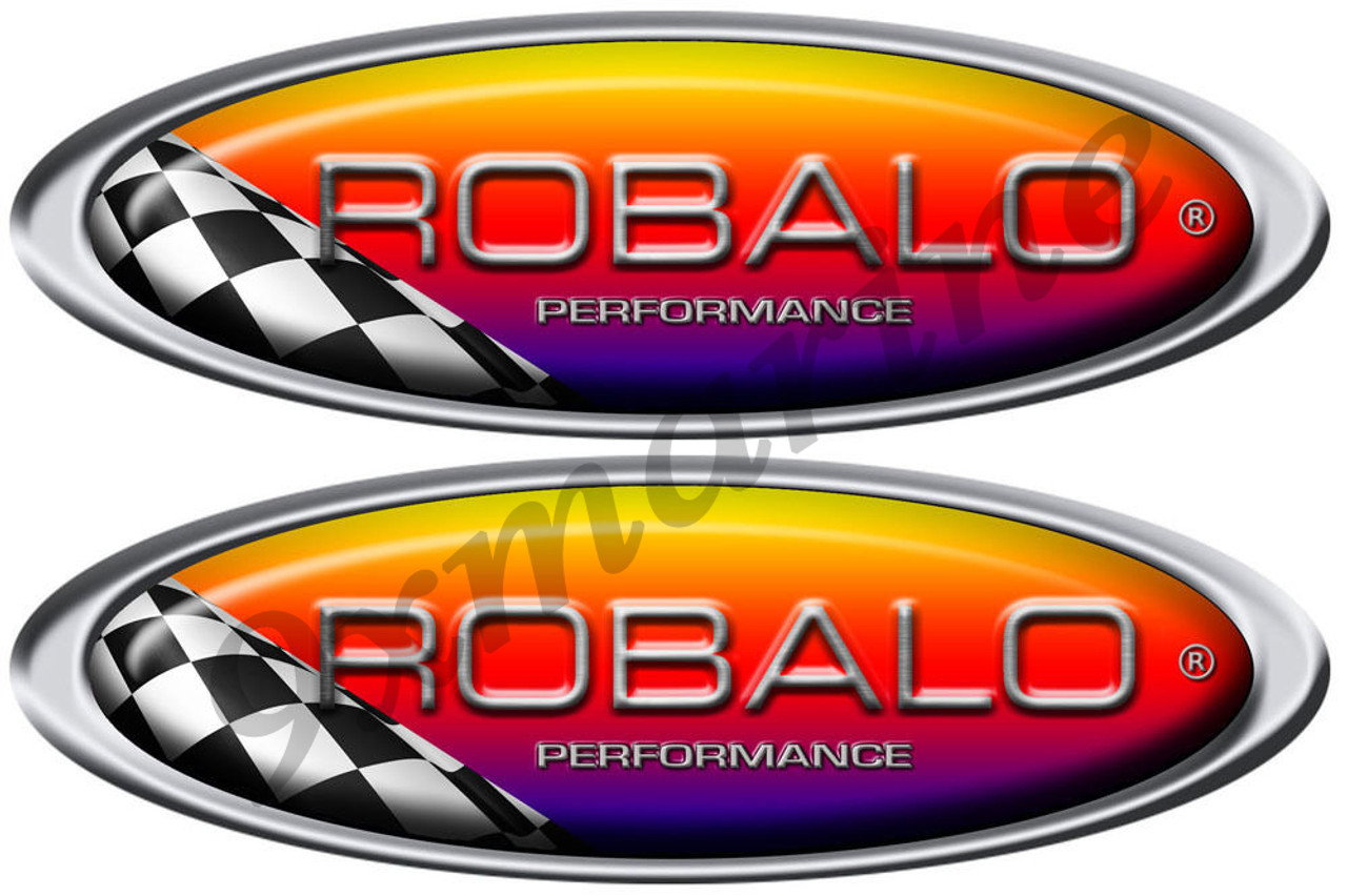 ROBALO racing stickers