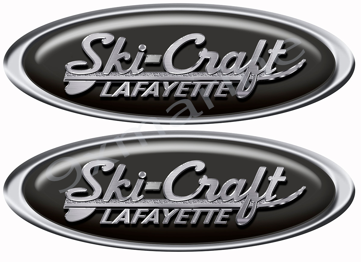 SkiCraft boat stickers. Replace your boat maker stickers