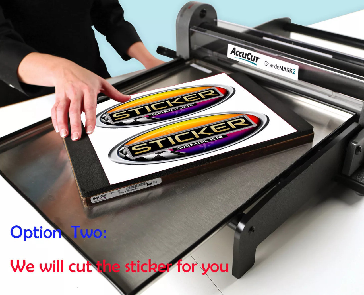 Bayliner Racing Boat Round Sticker - Name Plate