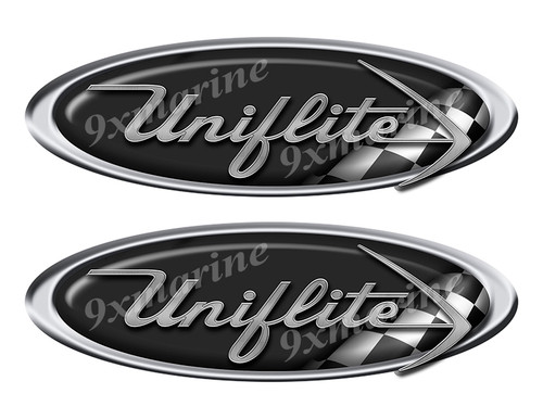 Uniflite Boat Classic Racing 10" long Stickers